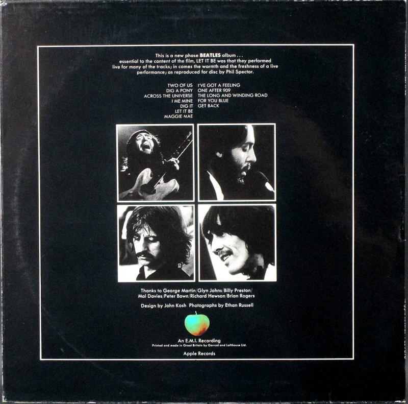 Beatles/Let It Be レコード通販・買取はサウンドファインダー
