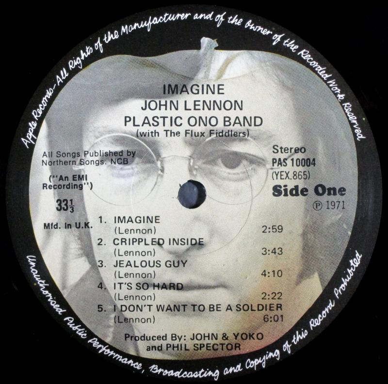 John Lennon/Imagine レコード通販・買取はサウンドファインダー
