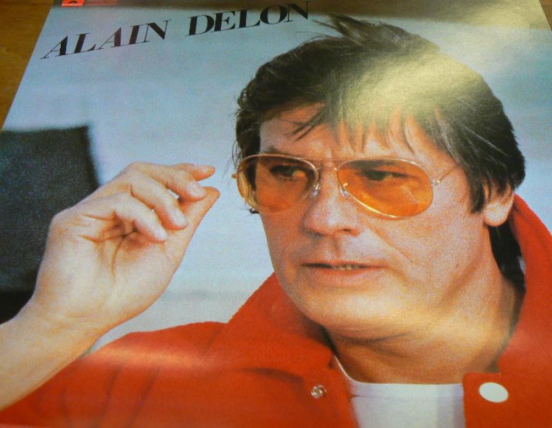 アラン・ドロンのインタビュー収録レコード 俳優 レコード 非売品 激