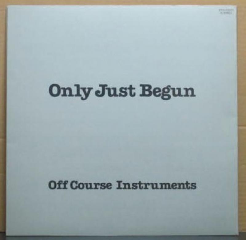 オフコース/ONLY JUST BEGUN OFF COURSE INSTRUMENTS レコード