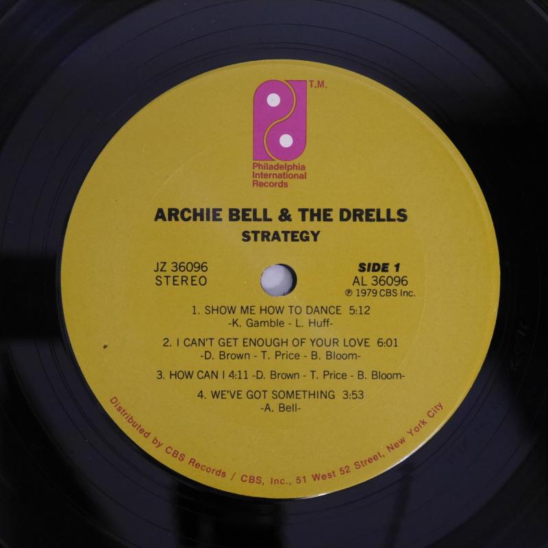 Archie Bell & The Drells/Strategy(プロモ・ゴールドスタンプ