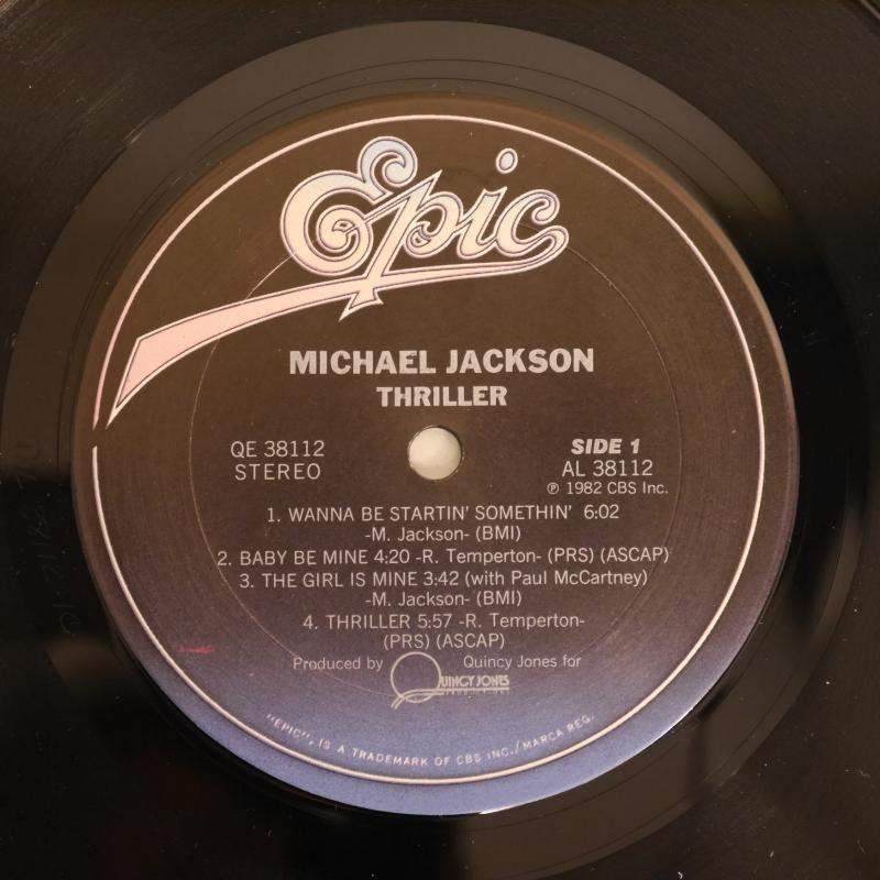 MICHAEL JACKSON/Thriller (US初回プレス盤） レコード通販・買取は 