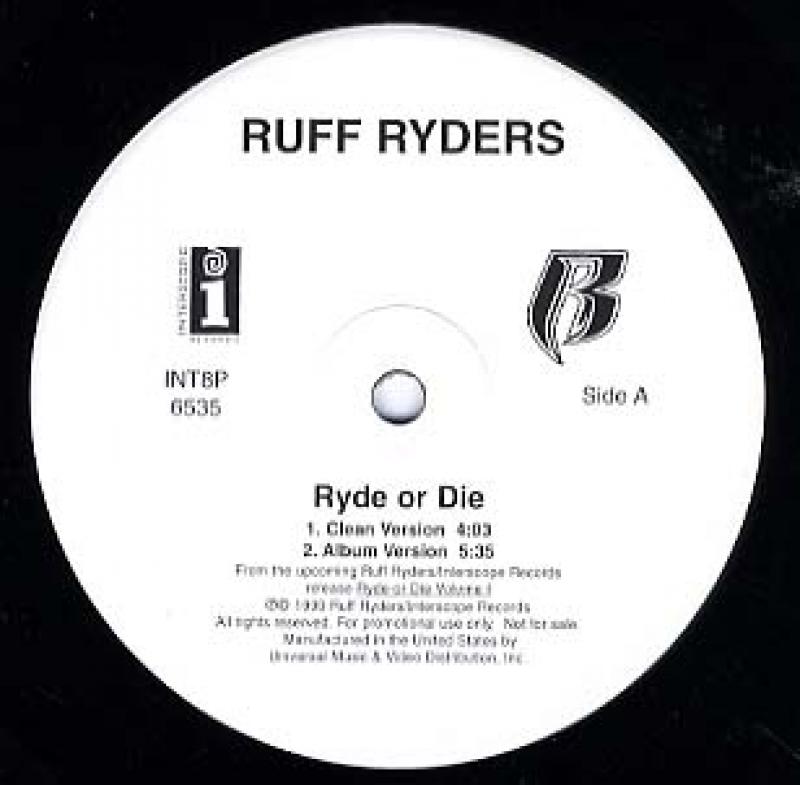 RUFF RYDERS ft DMX, Eve, The Lox, Drag-On/RYDE OR DIE レコード通販・買取はサウンドファインダー
