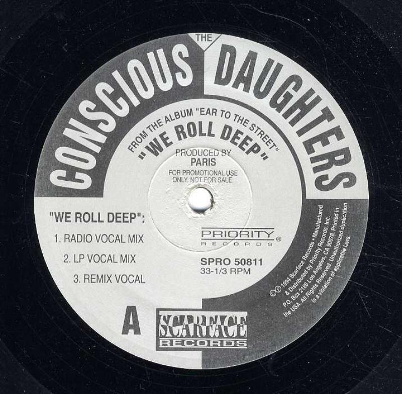 THE CONSCIOUS DAUGHTERS/WE ROLL DEEP-RADIO VOCAL MIX レコード通販・買取はサウンドファインダー