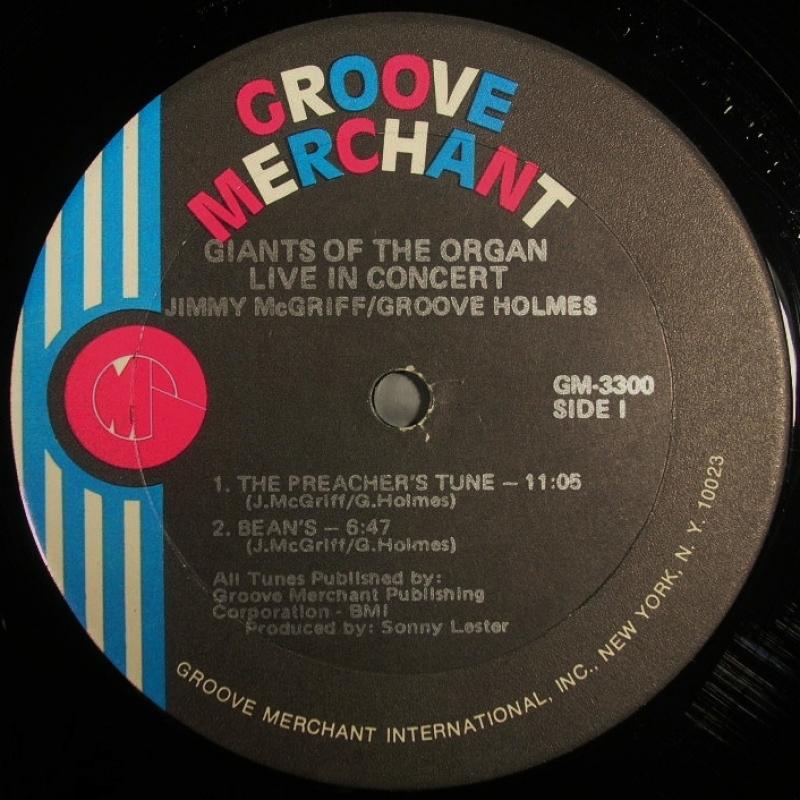 Jimmy Mcgriff And Richard Groove Holmes - Giants Of The Organ In Concert (Vinyle Neuf) main image 0