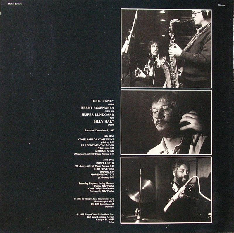 Doug Raney /Listen レコード通販・買取はサウンドファインダー