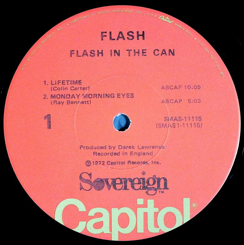 Flash/In The Can レコード通販・買取はサウンドファインダー