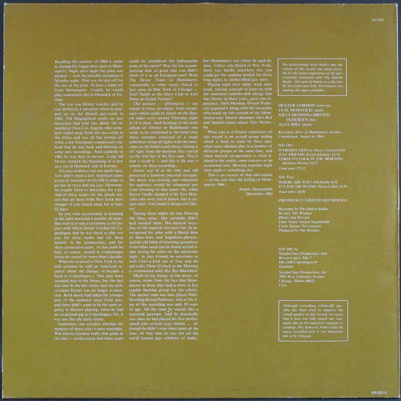Dexter Gordon/It's You Or No One レコード通販・買取はサウンドファインダー
