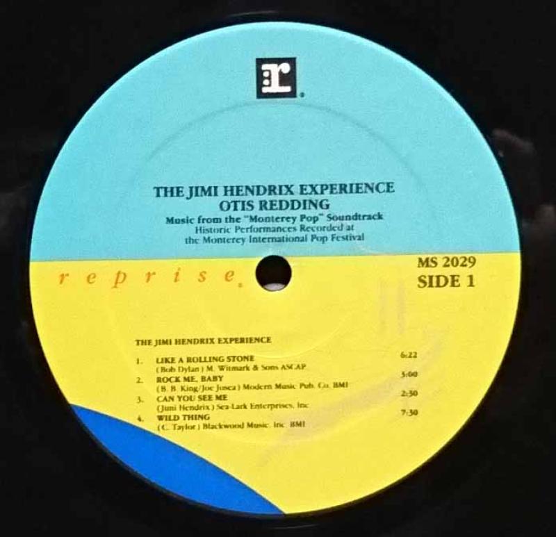 OTIS REDDING / THE JIMI HENDRIX EXPERIENCE/Historic Performances